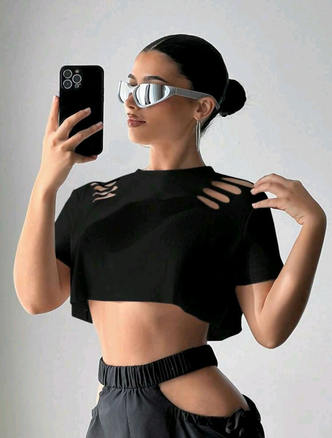 Blusa corta