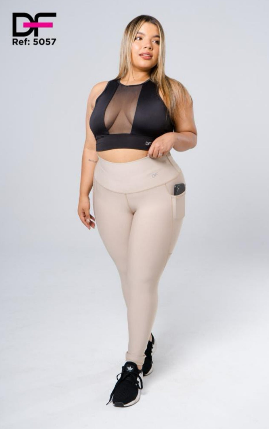 Leggins con bolsillos, DF (PLUS)