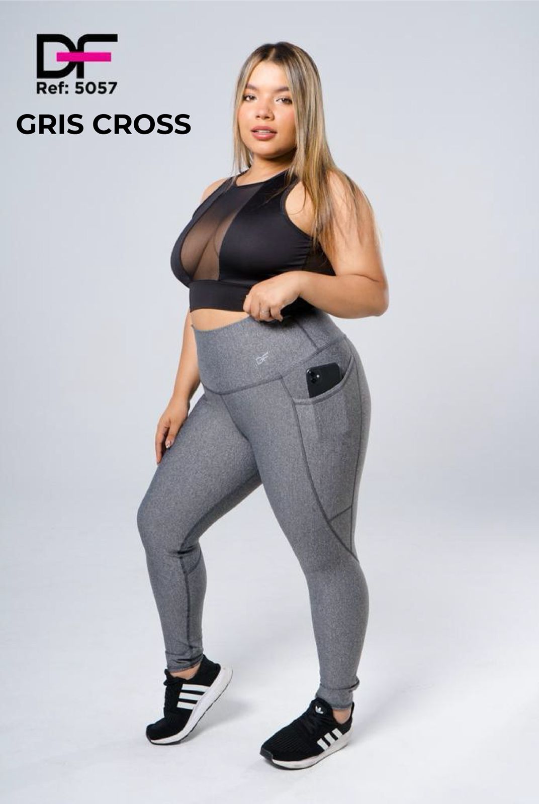 Leggins con bolsillos, DF (PLUS)