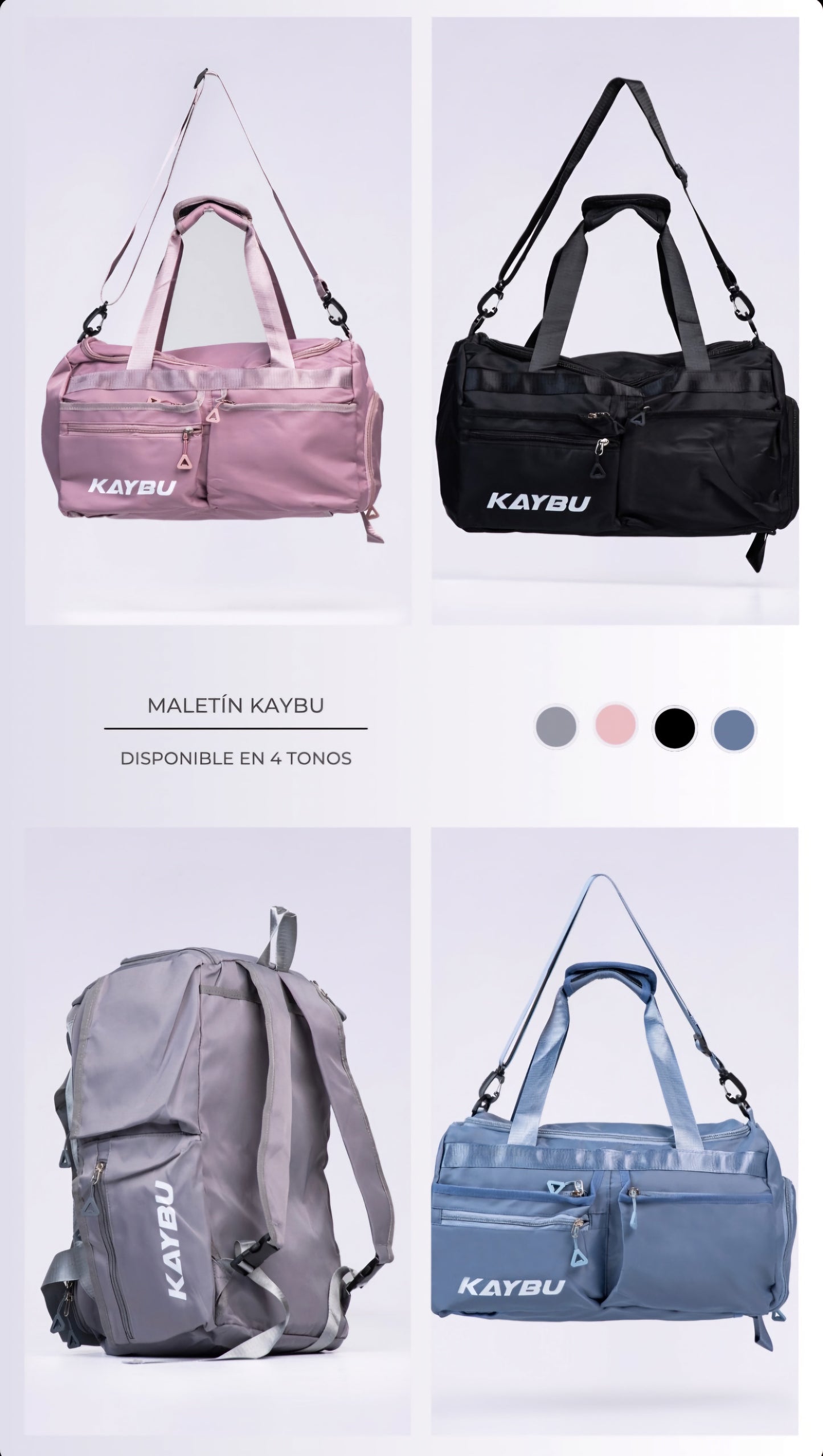 Bolso Doble uso, Kaybu