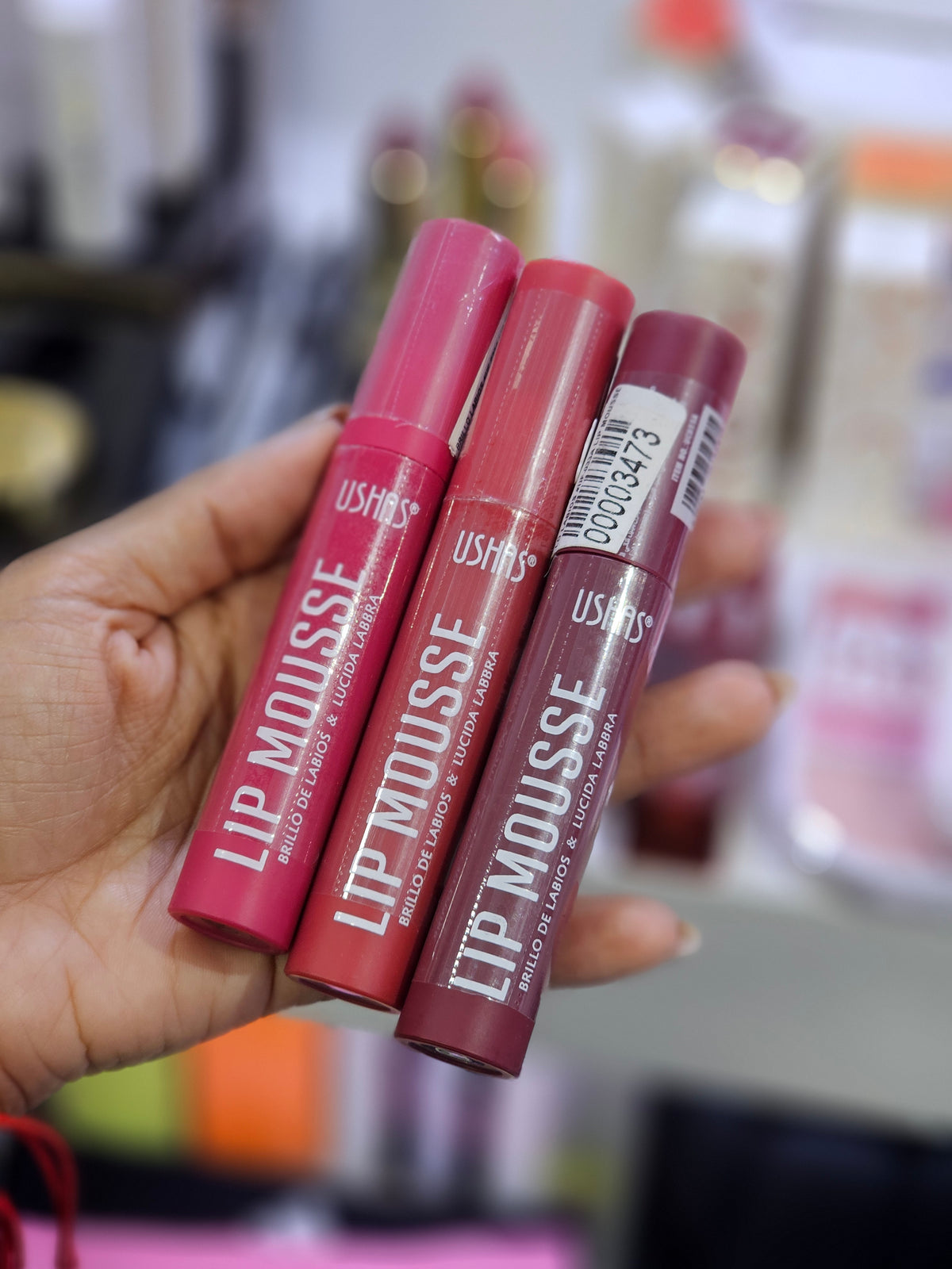 Brillo de labios, Ushas