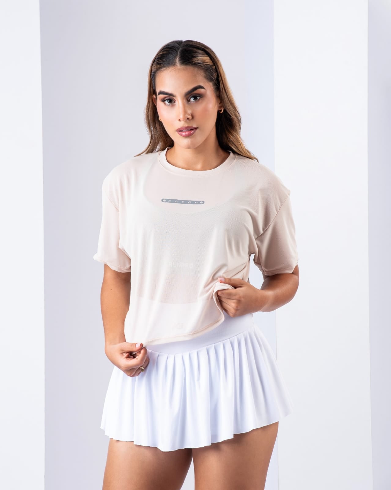 Blusa oversize Transparente, Kaybu